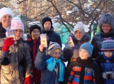Призы от  организаторов акции "Покормим птиц зимой" 26.01.2015г.
