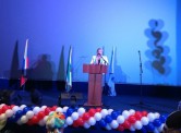 На Всероссийской конференции "Сердце матери - сердце России" в Назрани, ноябрь 2014